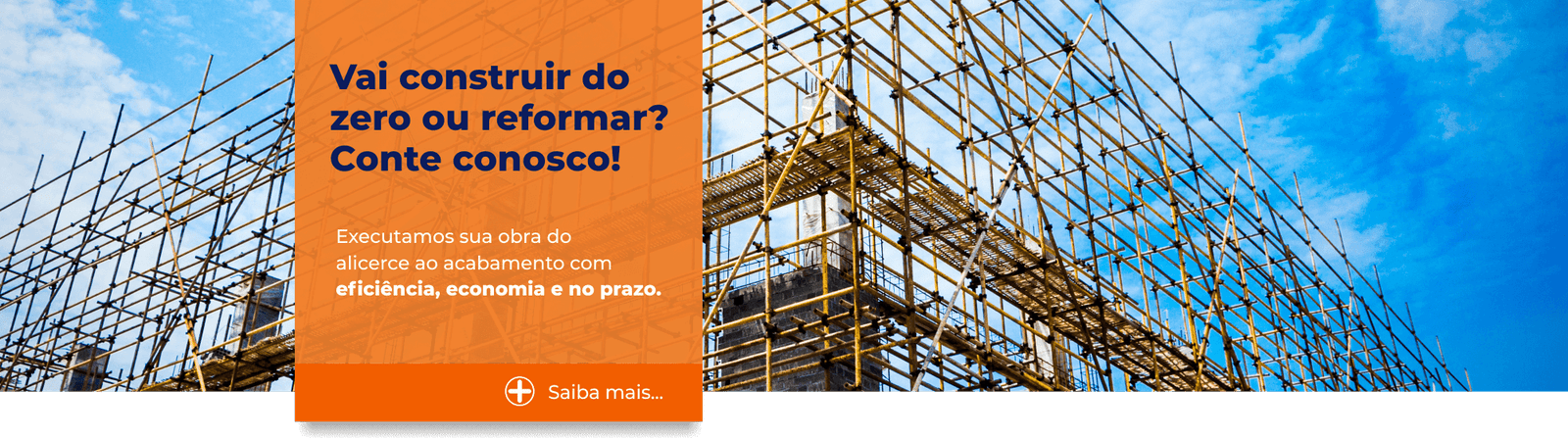 Banner saiba mais Construtora Gallo